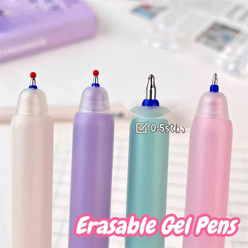 Kawaii Cat Erasable Gel Pens