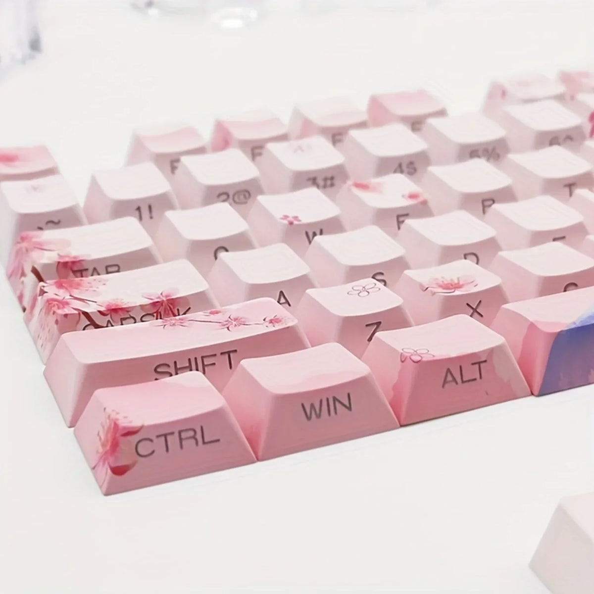 Cherry Blossom Keyboard Keycaps