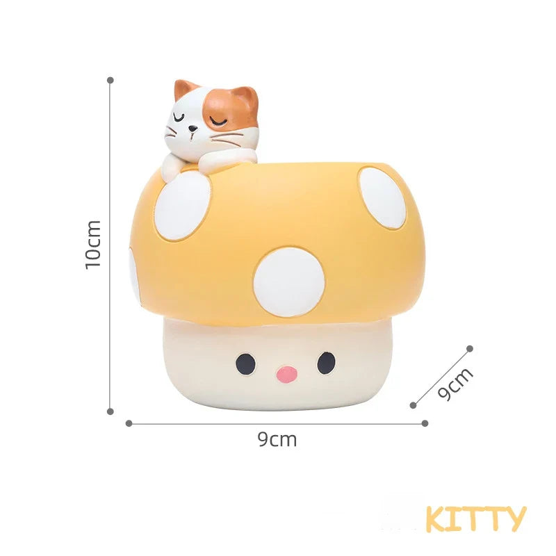 Kawaii Mushroom Succulents Plant Pots
