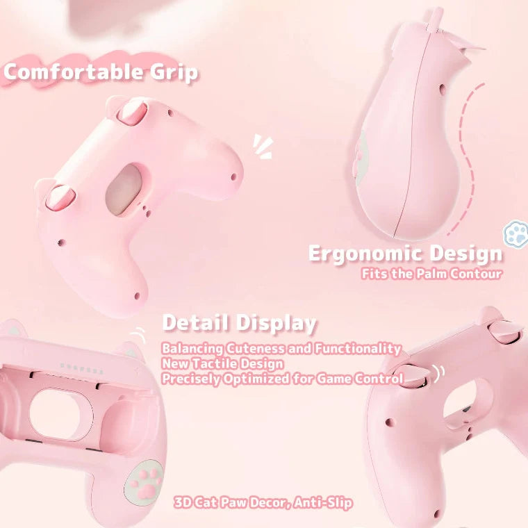 Neko Pawsome Controller Shells NS/OLED