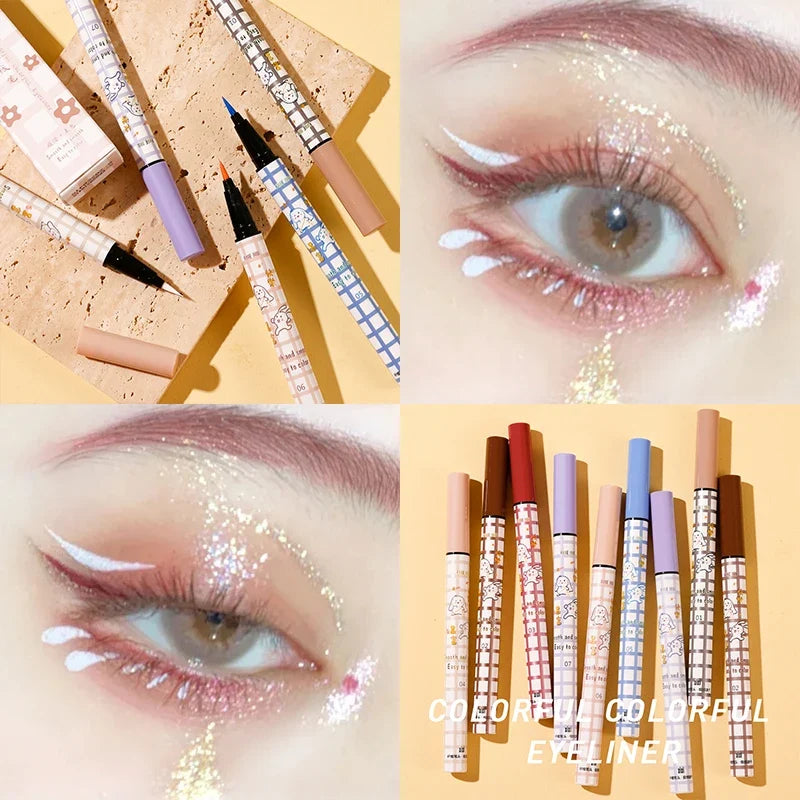 Smooth Colorful Matte Eyeliner