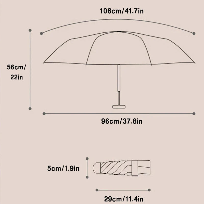 Pretty Cherry Blossoms Umbrella