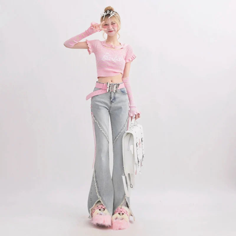 Cute Shoujo Girl Jeans