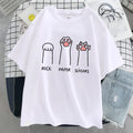 "Rock Paper Scissors" Cat Paw T-Shirt