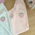 Kawaii Pastel Strawberry Puppy Casual Pants