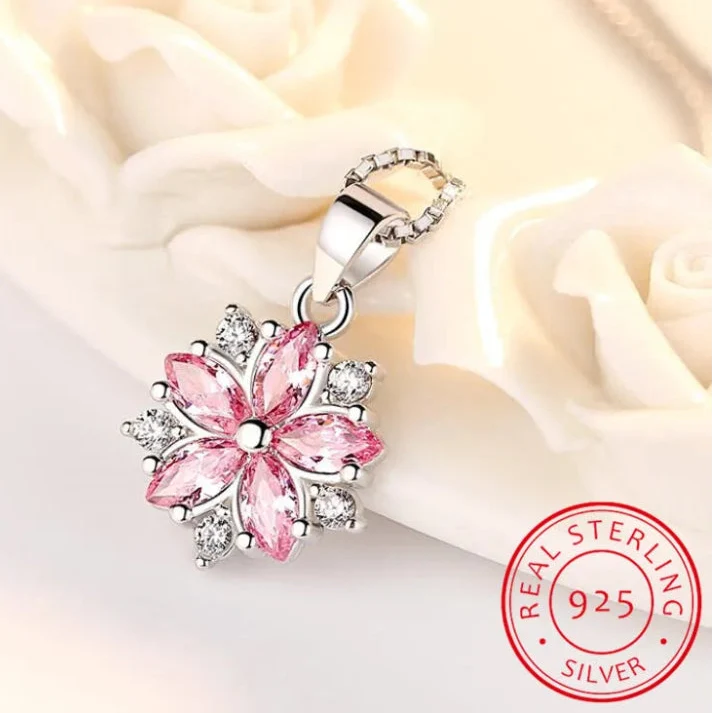 Sakura Cherry Blossom Necklace