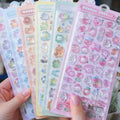 Pastel Kawaii 3D Cuties Sticker Sheets