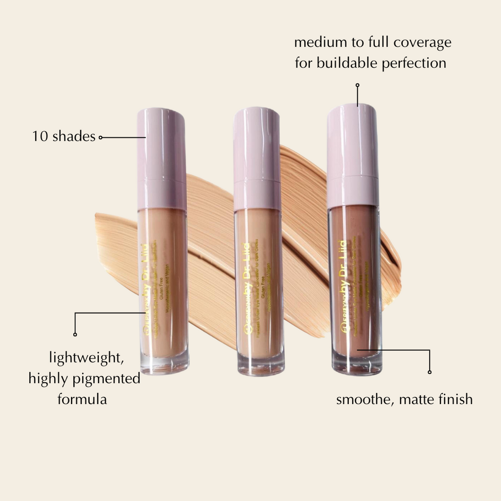 Full-Coverage Concealer, Crease-Proof