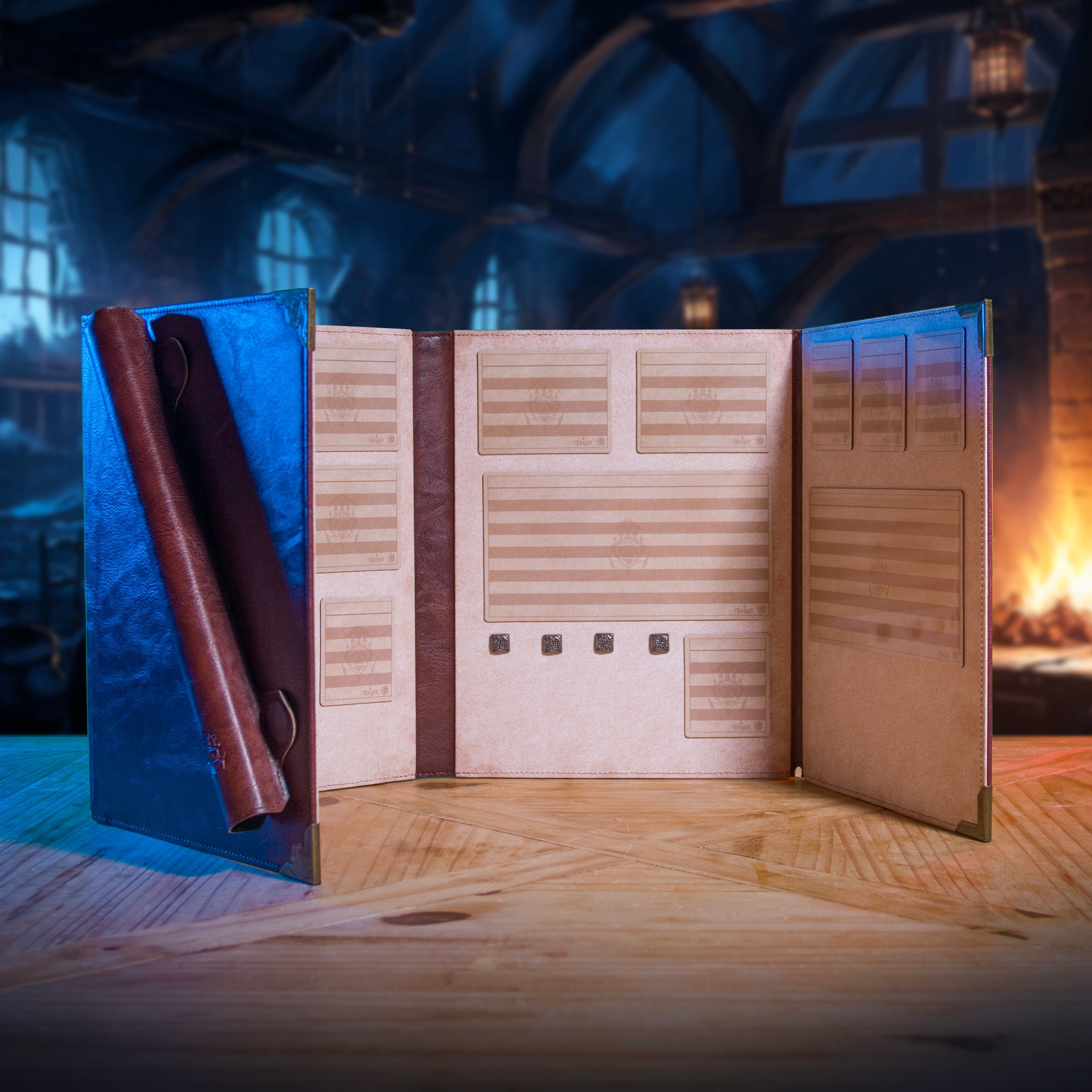 Ultimate Game Master Screen - Magnetic Modular DM Screen for D&D, Pathfinder & TTRPGs