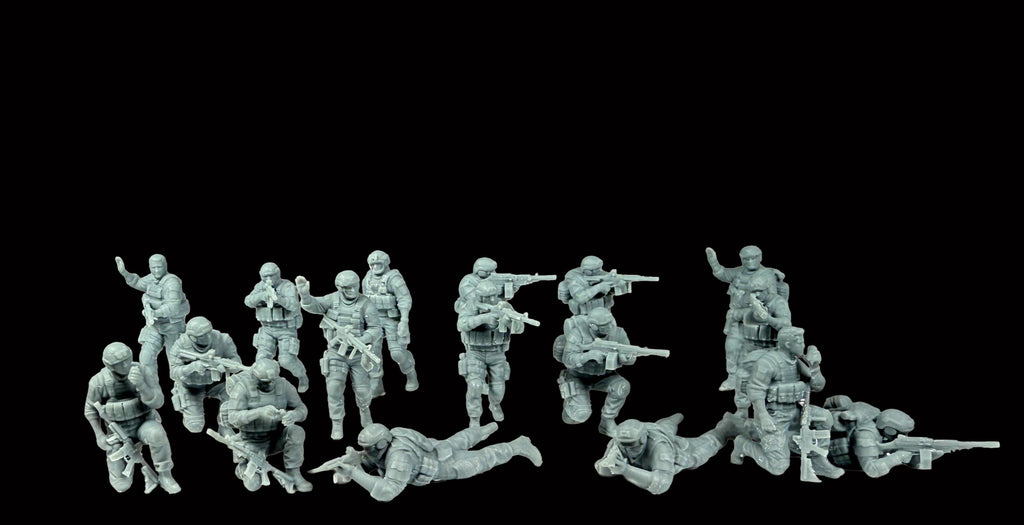 Modern US Infantry – 17-Figure Set in 28mm