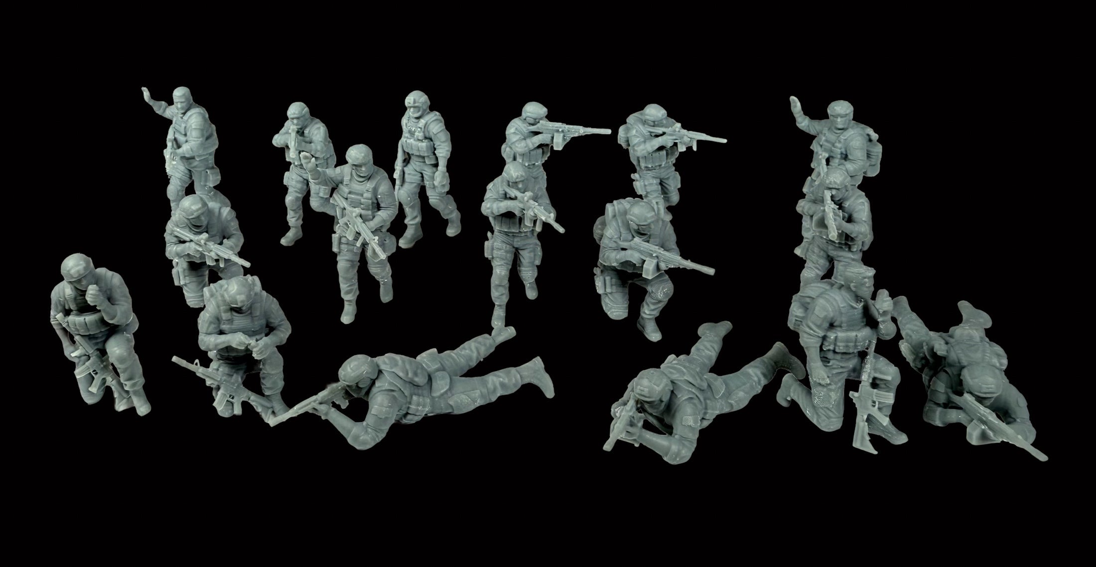 Modern US Infantry – 17-Figure Set in 28mm