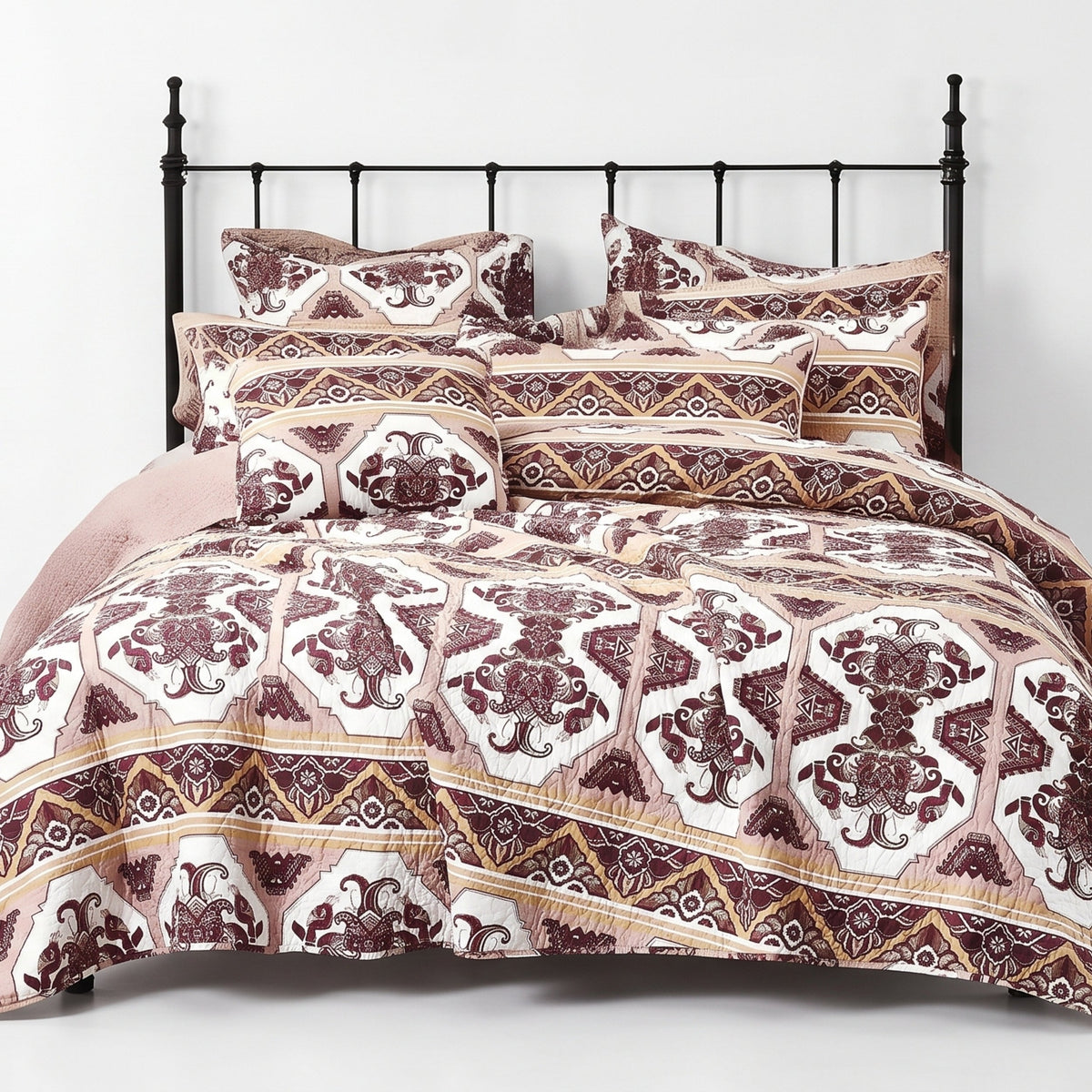 DaDa Oriental Kilim Bedspread Set with Shams