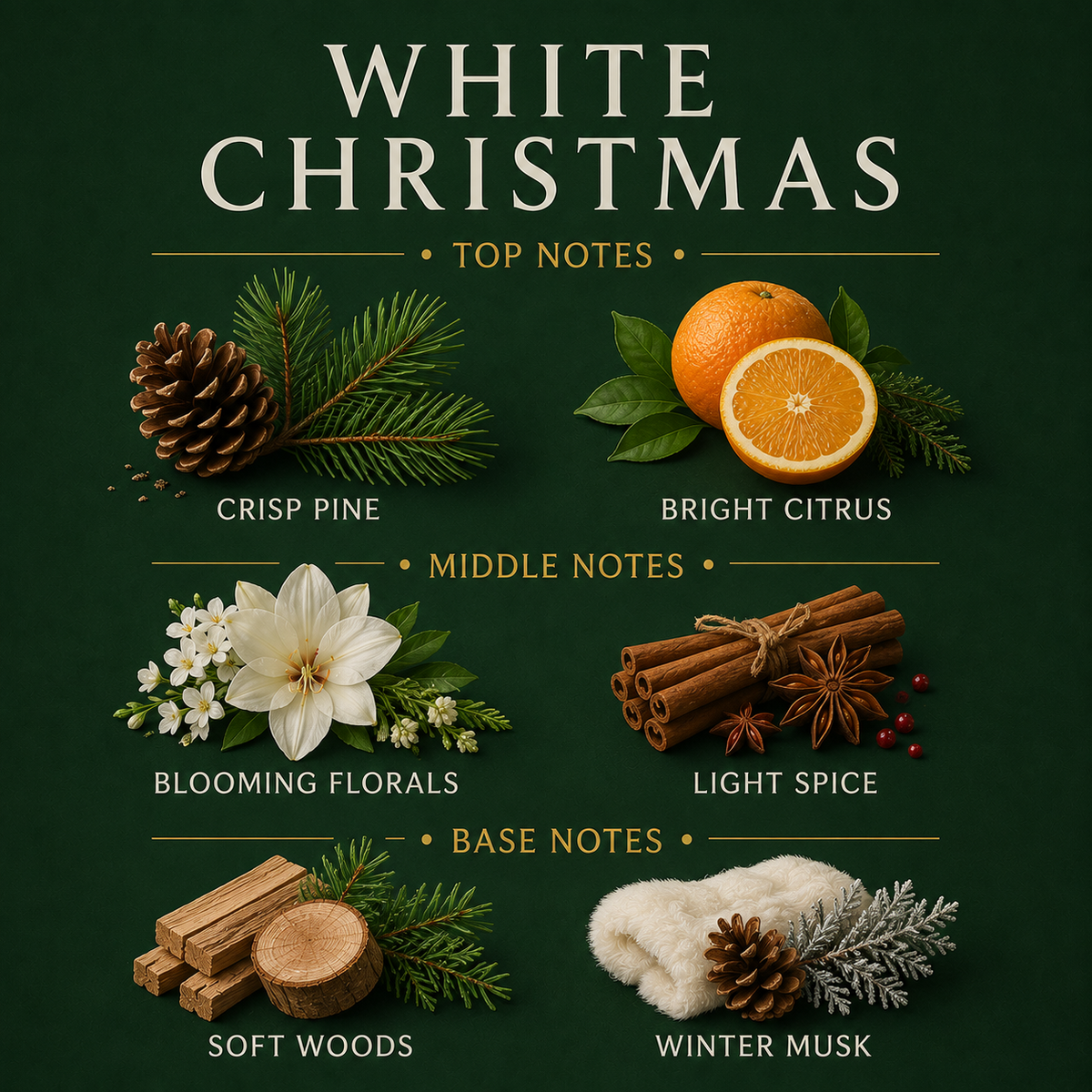 White Christmas Original Candle