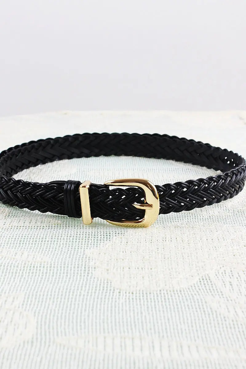 Everyday Braided Belt – Effortless Style & Comfort 🌿⛓️