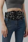 Western Wide Rivet Belt – Vintage Cowboy Chic 🤠✨
