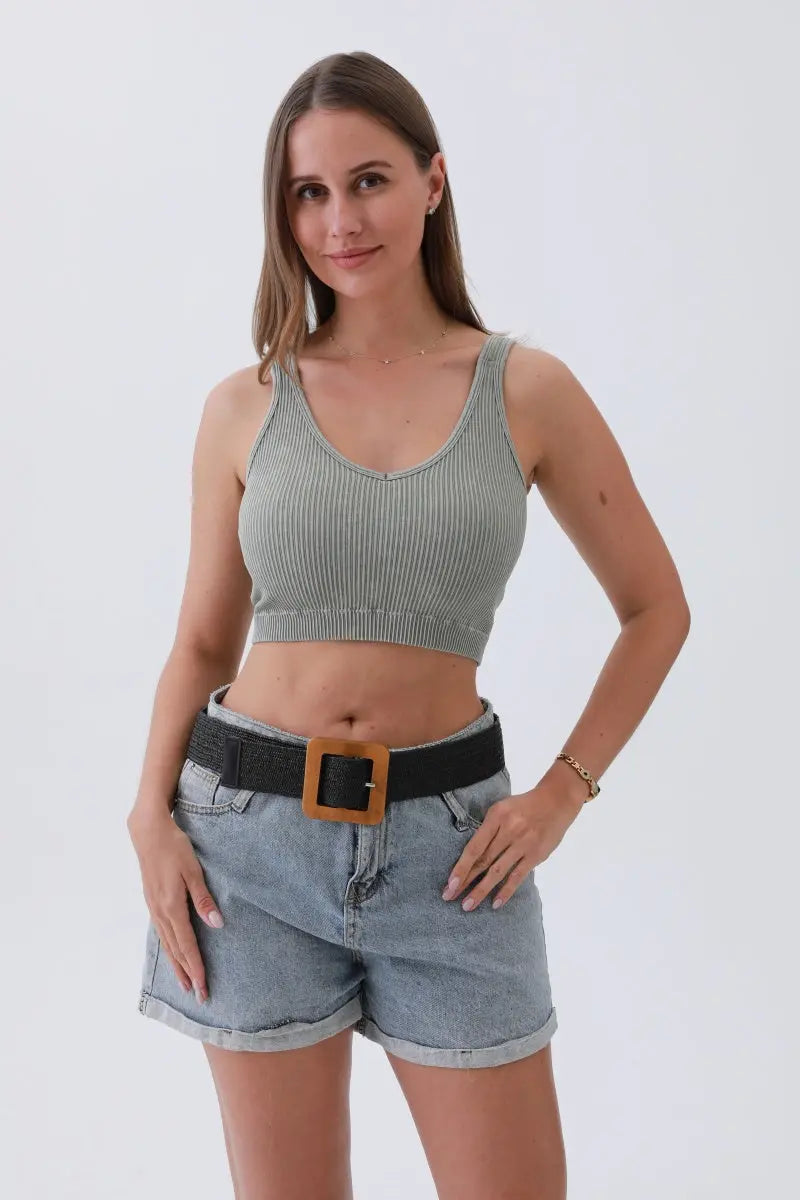 The Nature Woven Raffia Elastic Belt – Square Buckle, Earthy Elegance 🌿✨