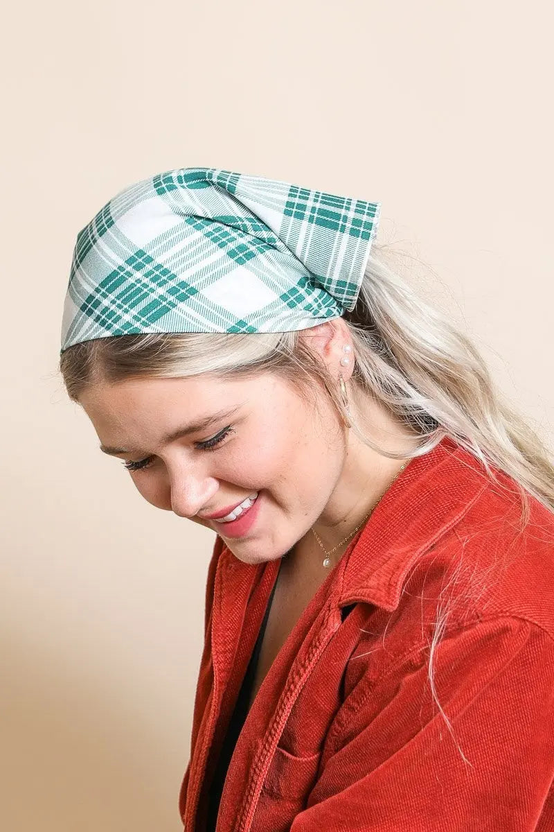Triangle Flannel Headscarf