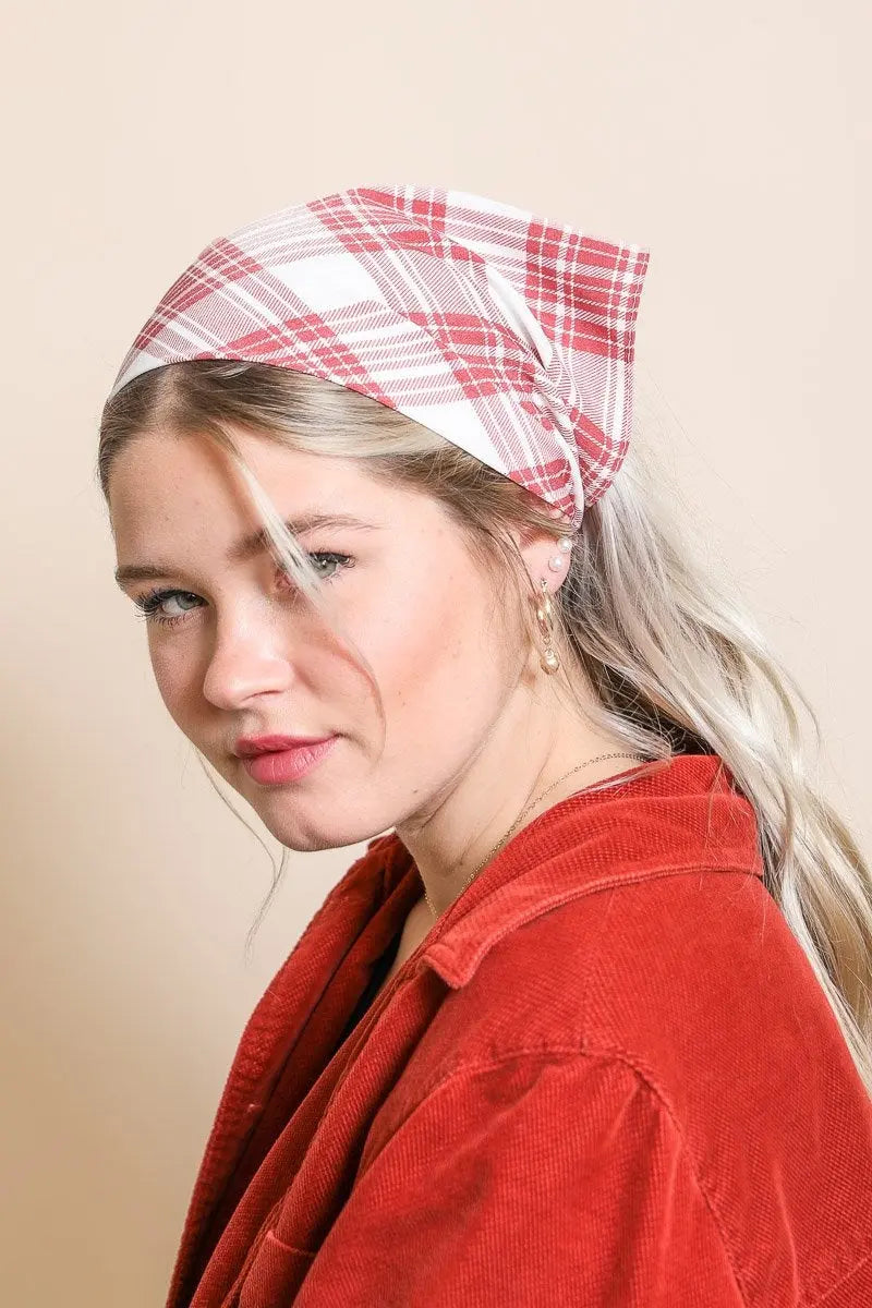 Triangle Flannel Headscarf