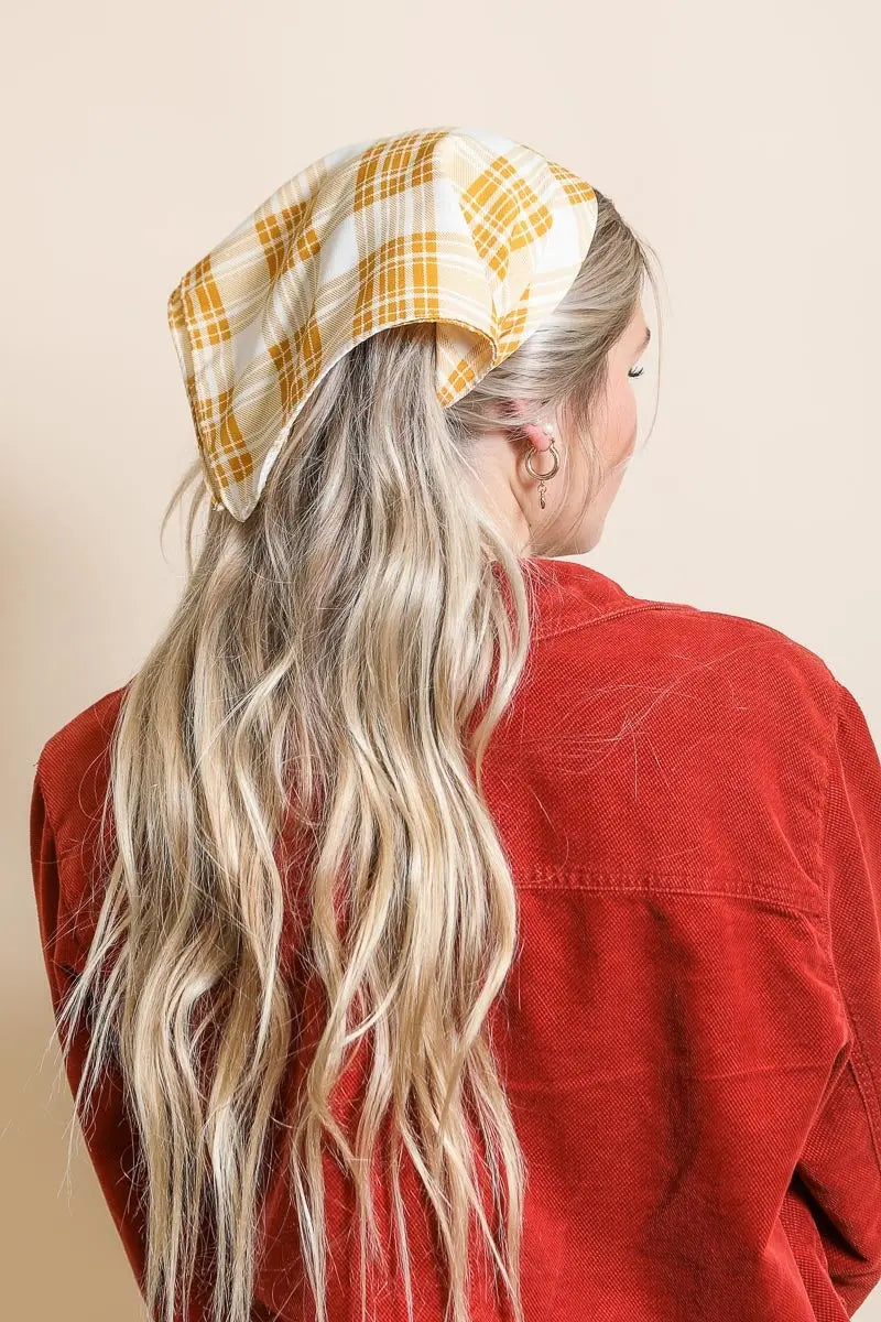 Triangle Flannel Headscarf
