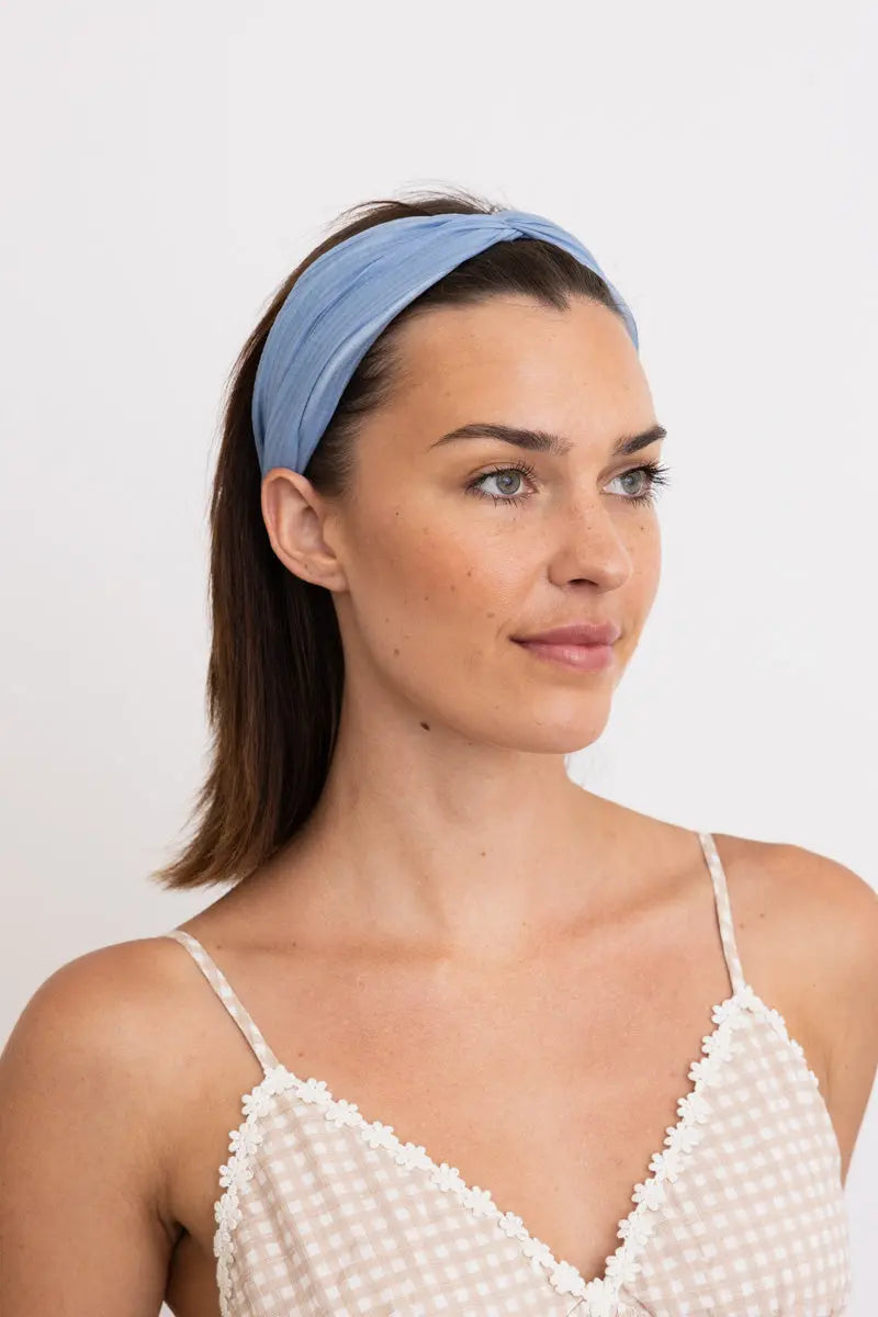 Pleated Solid Color Summer Headband☀️