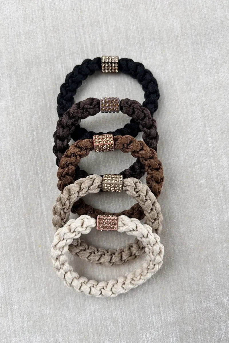 Luxury Vintage Hair Ties – High-Stretch & Durable 🌸✨