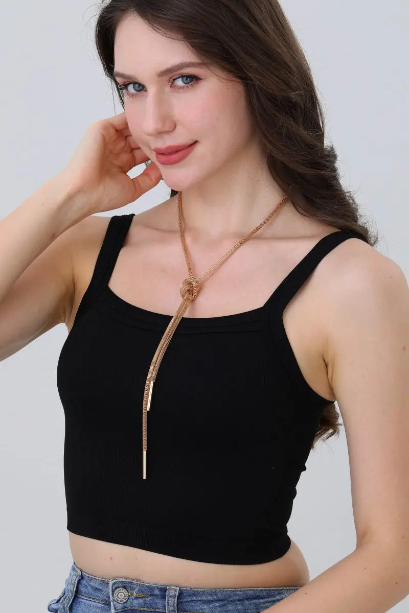 Minimalist Linear Necklace – Modern Geometry & Timeless Style✨
