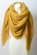 Luxury Mohair Square Scarf – Cozy & Elegant Wrap