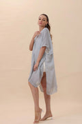 Lightweight Crochet Trim Boho Kimono Cardigan