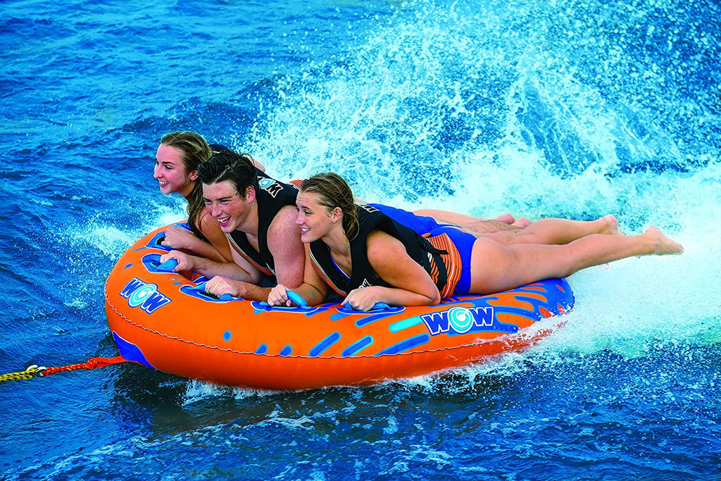 WOW Watersports Nova 3 Person 3P Towable Deck Tube