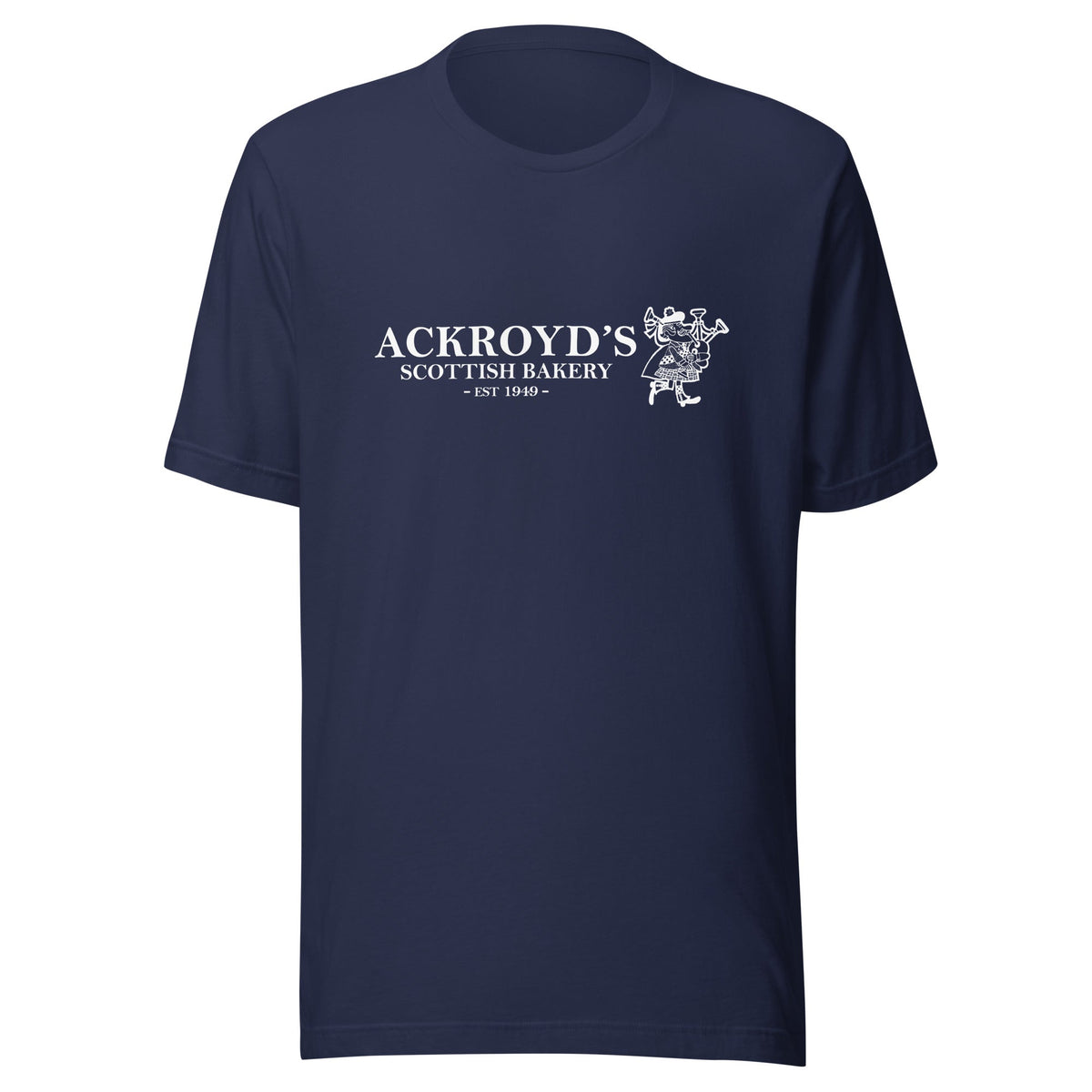 Ackroyd's Bagpiper Logo Unisex t-shirt