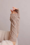 Aran Soft Knitted Arm Warmer