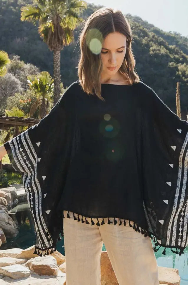 Aztec Embroidered Tunic