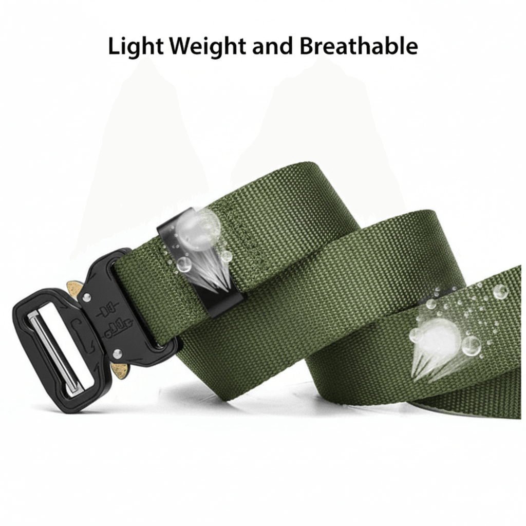 XGear Tactical Mens Tactical Belt Riggers Style with Buckle