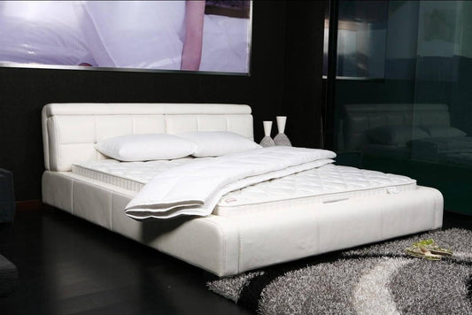 DaDa White Quilted Mattress Pad
