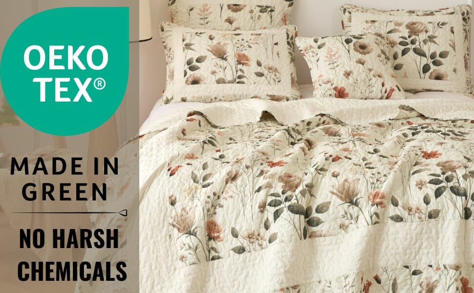 DaDalogy Enchanted Meadow Floral Bed-in-a-Bag Set