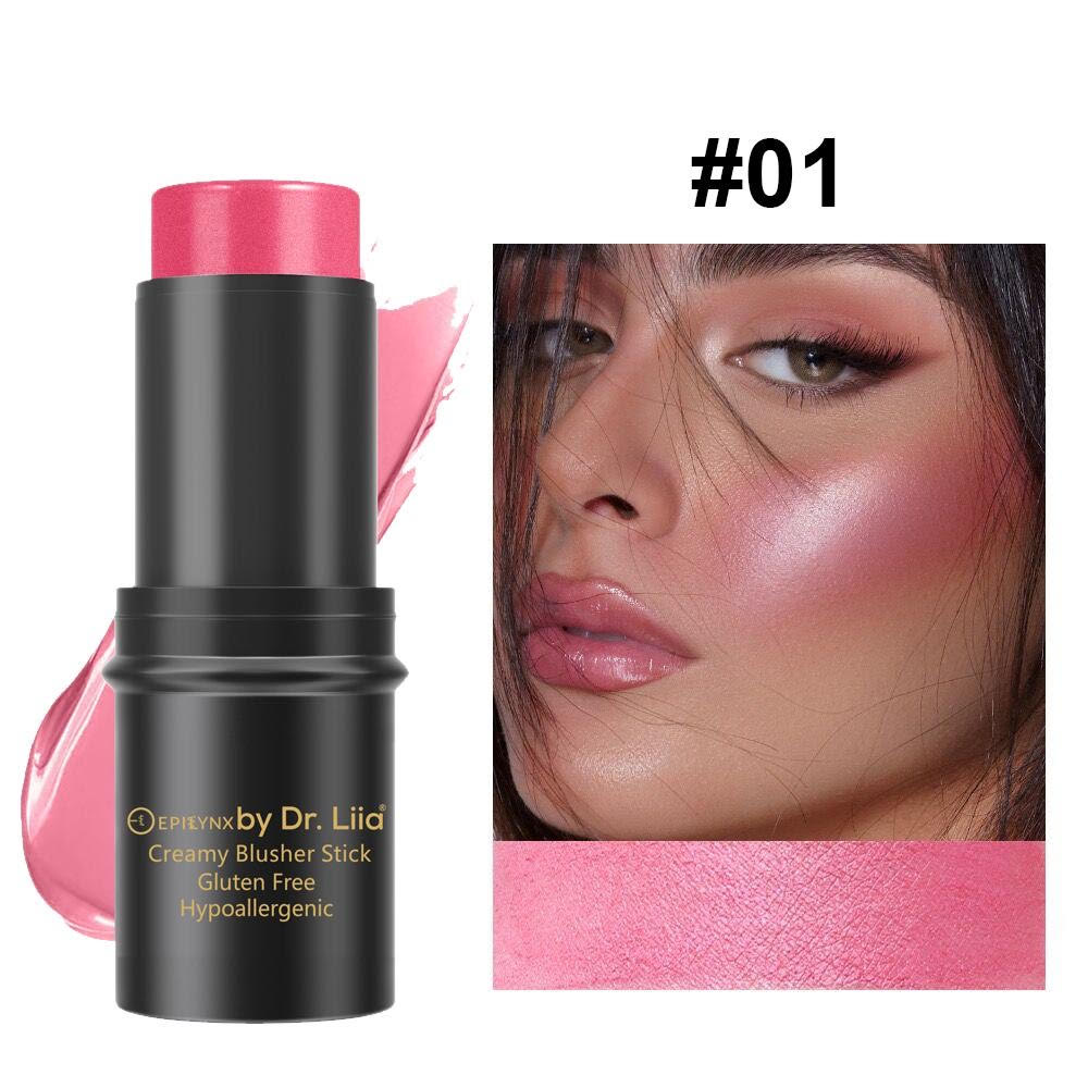 Cream Blush Stick for Cheeks, Lips & Eyes