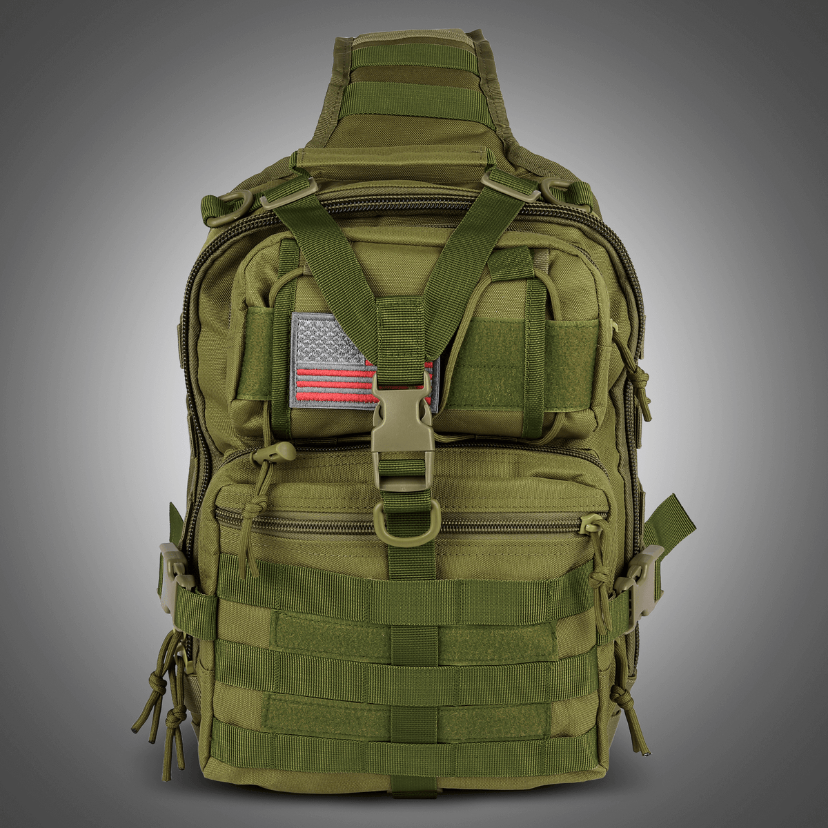 XGear Tactical 14L Range Sling Bag Backpack with Adjustable Strap