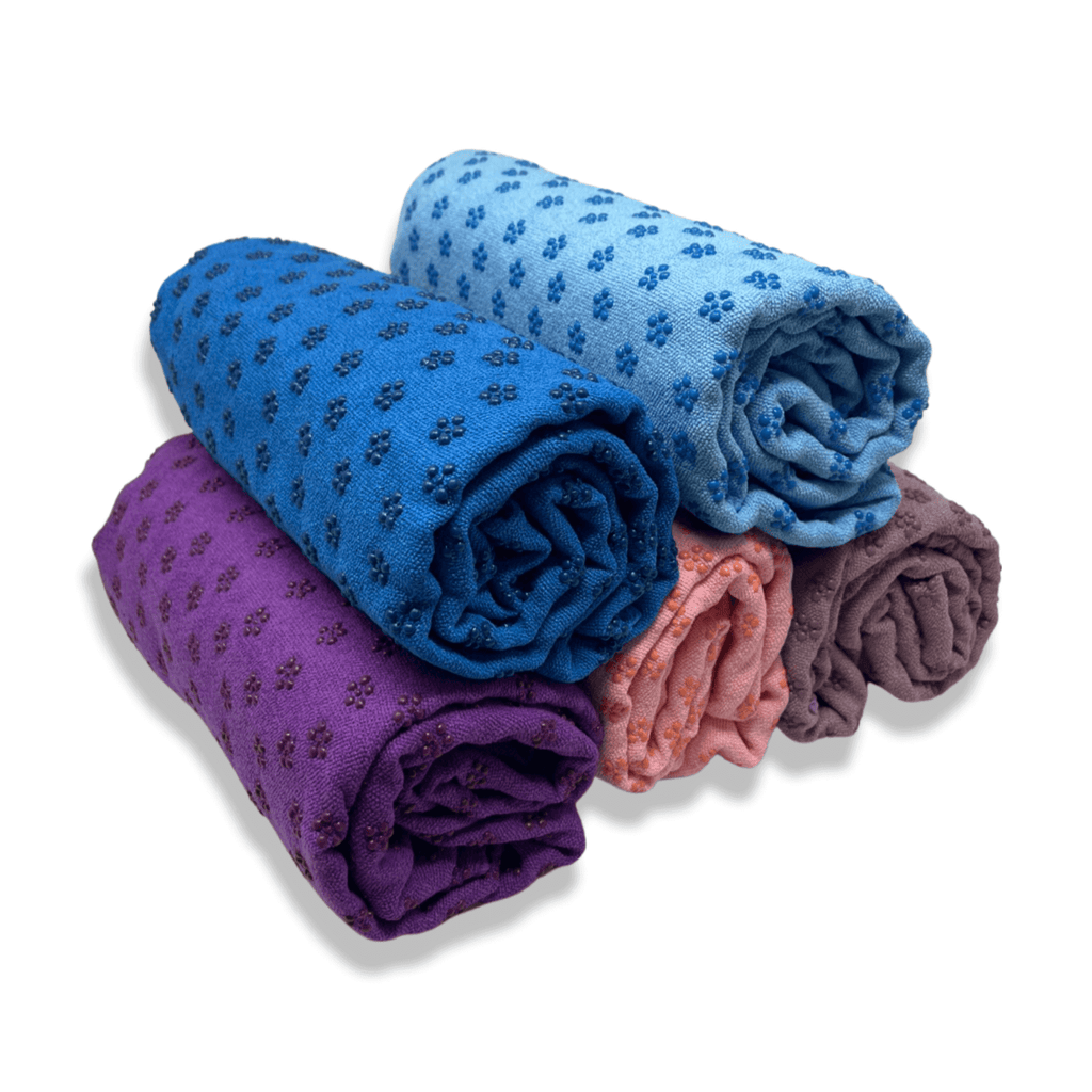 JupiterGear Premium Absorption Hot Yoga Mat Towel with Slip-Resistant Grip Dots