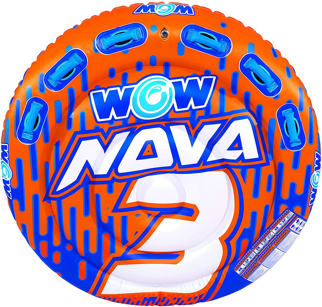 WOW Watersports Nova 3 Person 3P Towable Deck Tube