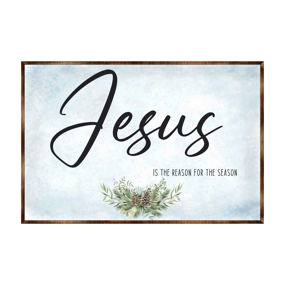 Jesus Wooden Christian Wall Art – Modern Farmhouse Sign