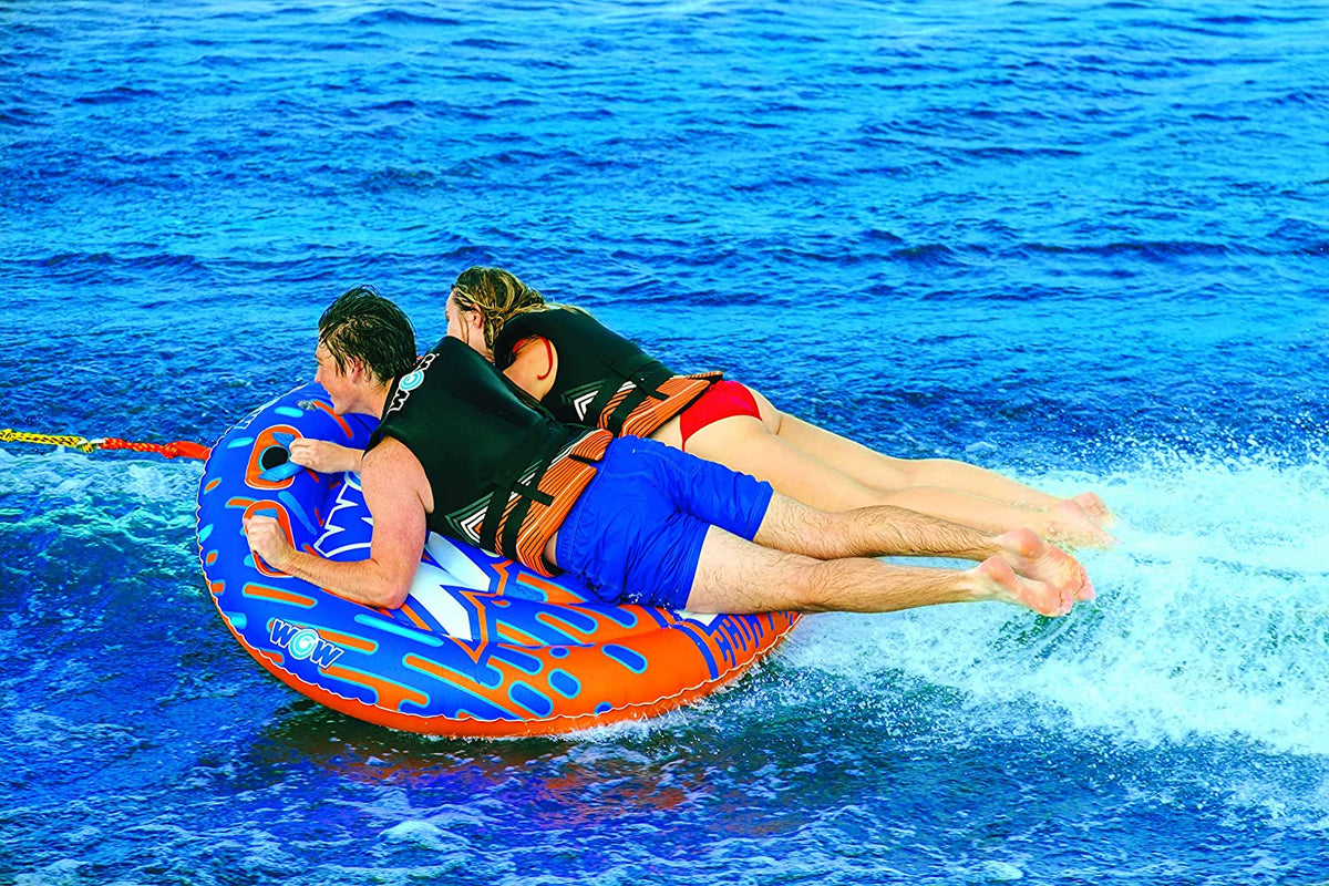 WOW Watersports Nova 2 Person 2P Towable Deck Tube