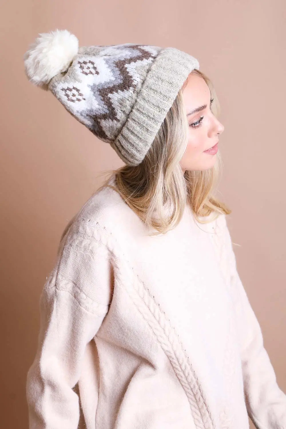 Classic Winter Pom Beanie
