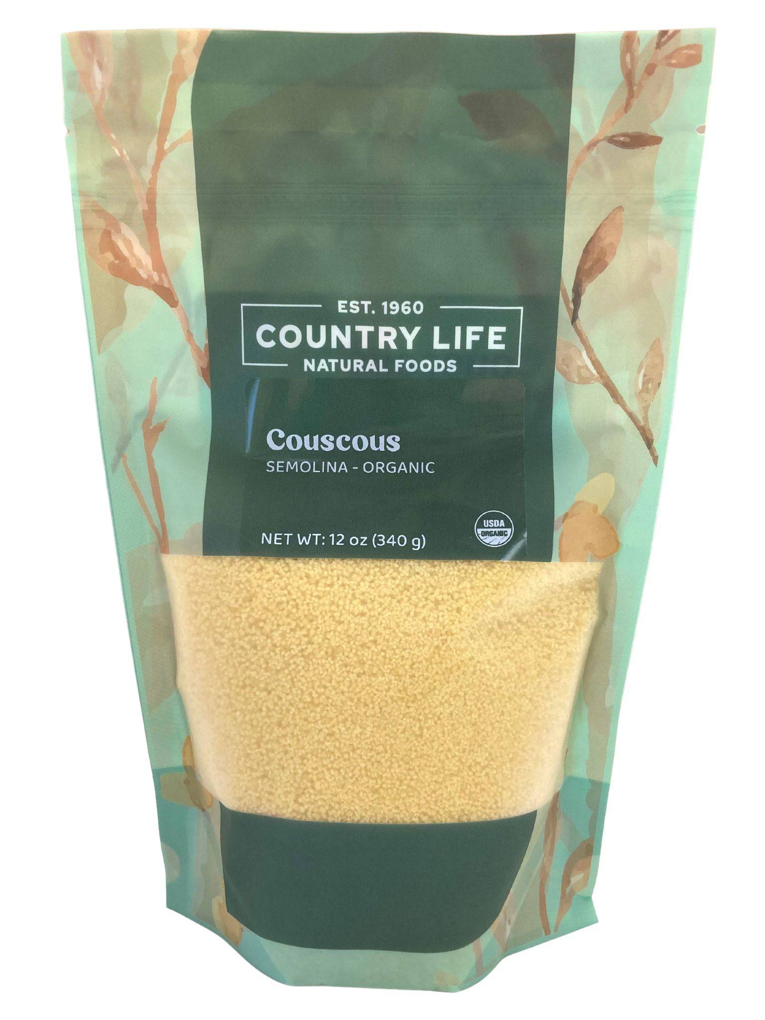 Couscous, Semolina, Organic