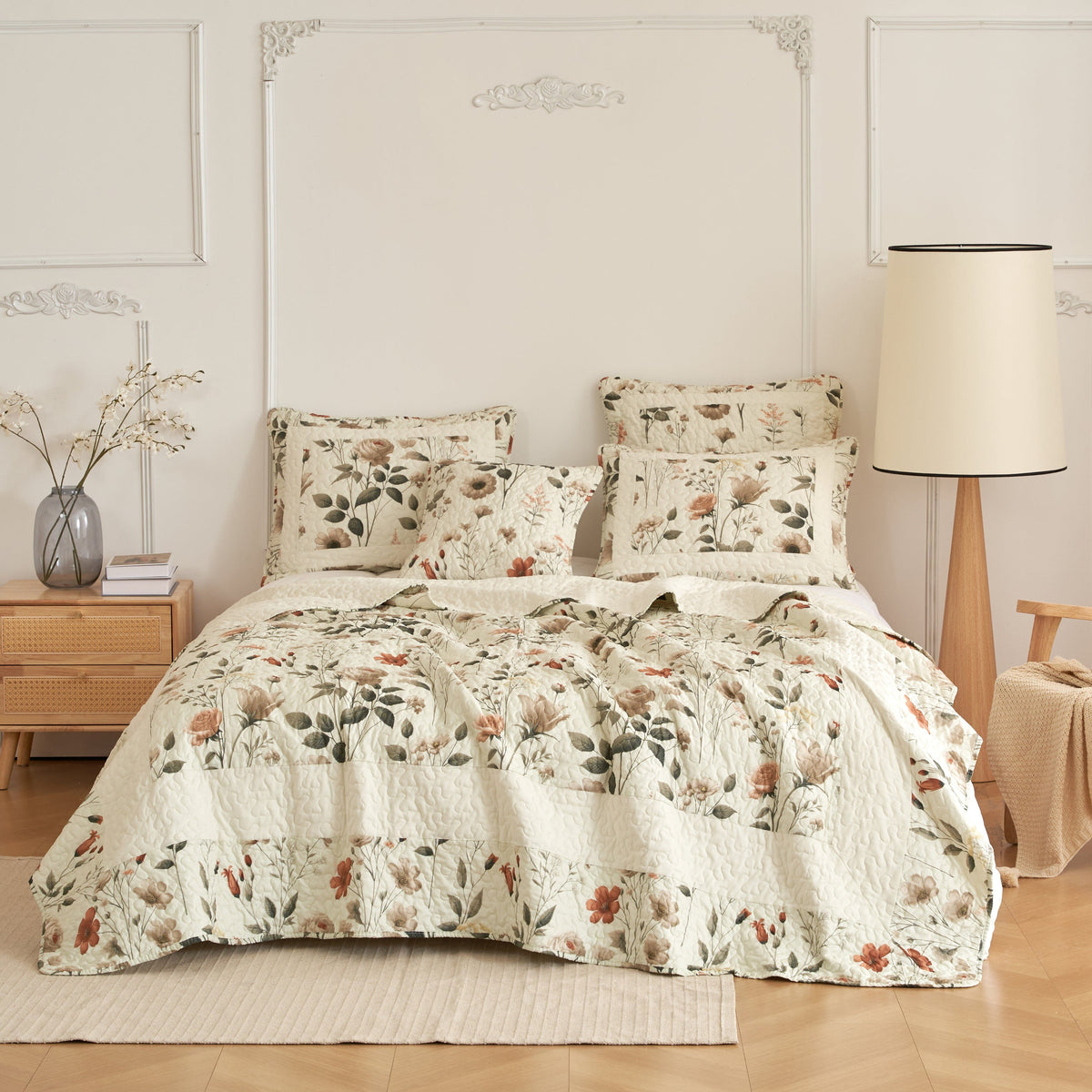 DaDalogy Enchanted Meadow Floral Bed-in-a-Bag Set