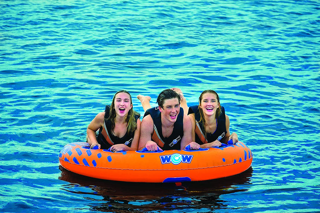 WOW Watersports Nova 3 Person 3P Towable Deck Tube