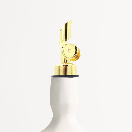 Self-Closing Gold Pour Spout