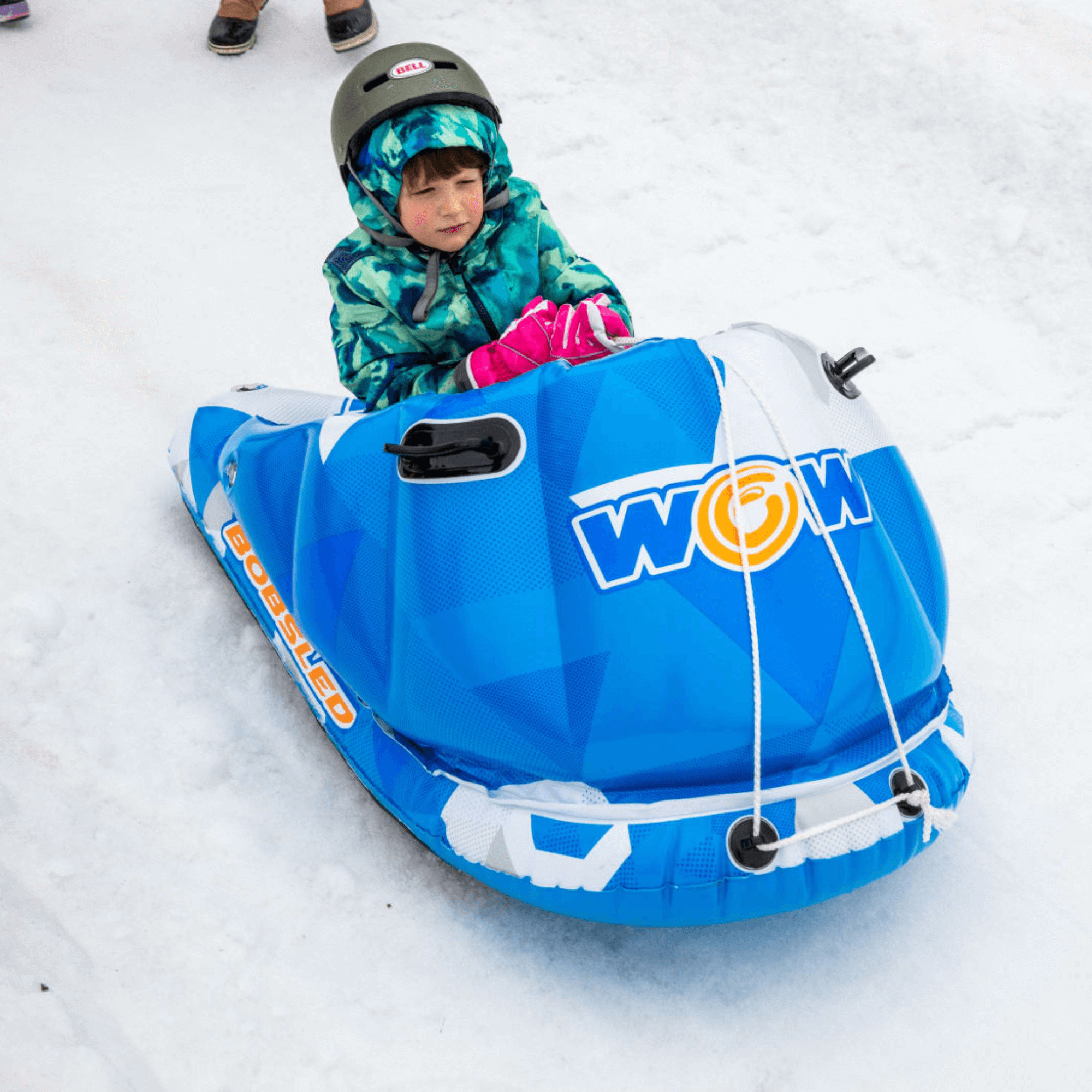 WOW Watersports Snow Tube Bobsled for Kids and Adults