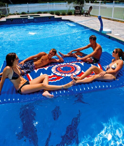 WOW Sports Floating Pool and Lake Water Walkway and Lounge - Green (12-2060)