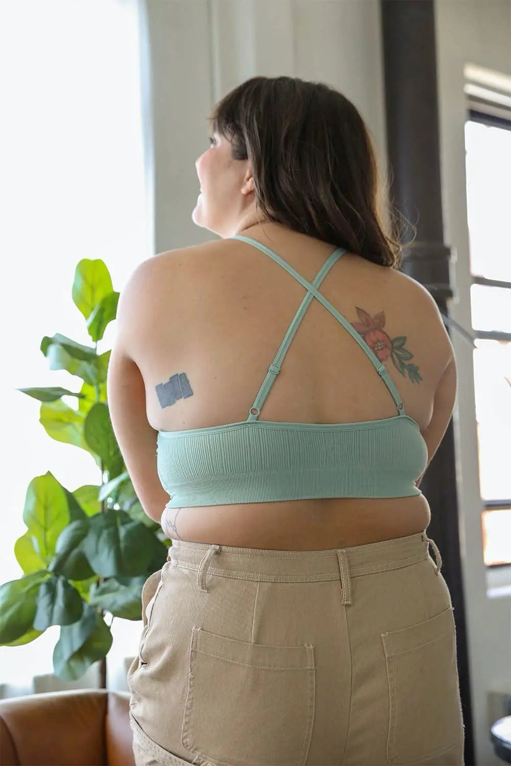 High Neck Crochet Lace Bralette – Stylish Layering Essential