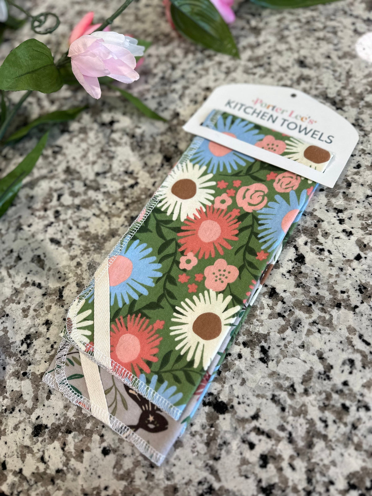 Surprise Print Kitchen Towels – Set of 2